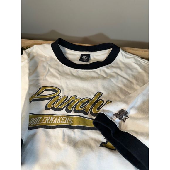 Vintage Starter Purdue Boilermakers Shirt XL - Picture 5 of 6